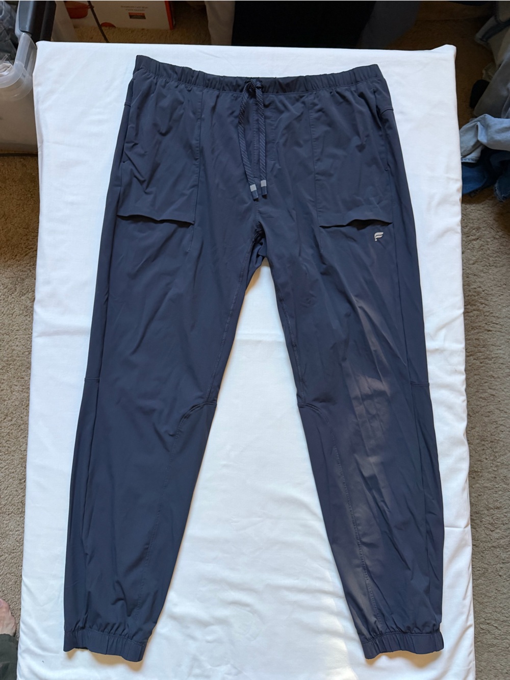 Fabletics Men's Navy Joggers